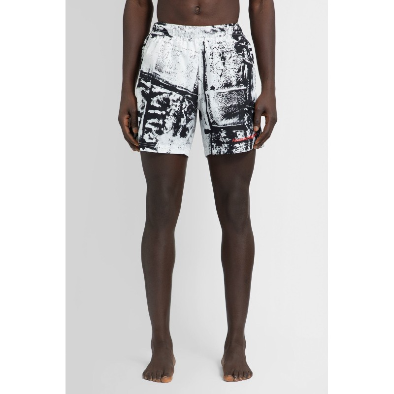 graphic swim shorts