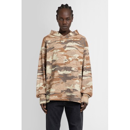 camouflage logo hoodie