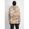 camouflage logo hoodie