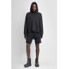 stretch jersey boxy hoodie