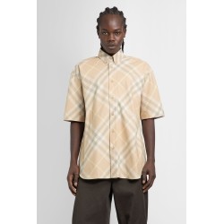 check cotton short sleeves shirt