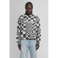 venice checker sweat-shirt