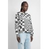 venice checker sweat-shirt