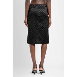 gg print stretch duchesse skirt