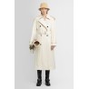 long gabardine trench coat