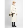 long gabardine trench coat