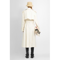 long gabardine trench coat