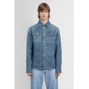 pocket denim shirt