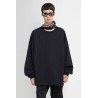 triple collar sweatshirt