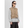 cropped exhale puffer vest