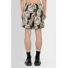 all-over palm printed shorts