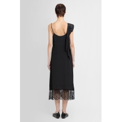 slip dress with pressed rose