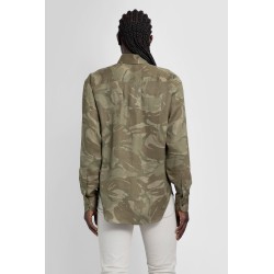 camo print fluid fit leisure shirt