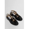 cut-out slingback penny loafers