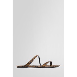 leopard print tanger sandals