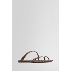 leopard print tanger sandals