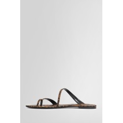 leopard print tanger sandals