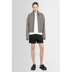 tailored wool shorts