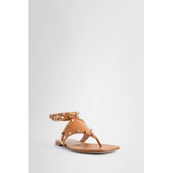 rockstud thong strap sandals