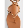 rockstud thong strap sandals