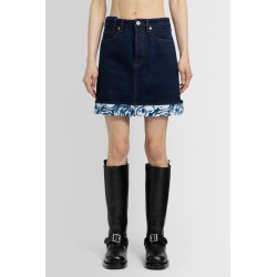 heavyweight denim mini skirt