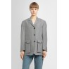 kid mohair single-breasted blazer