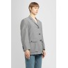 kid mohair single-breasted blazer