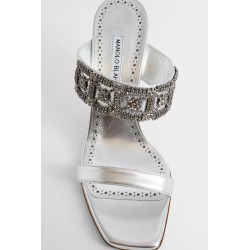 larapa 90 nappa leather embellished mules