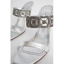 larapa 90 nappa leather embellished mules