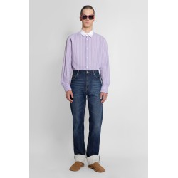 pinstripe shirt in cotton