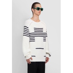 graphic wool sweater