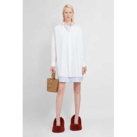 double layer shirt dress