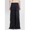 spliced wide leg pants