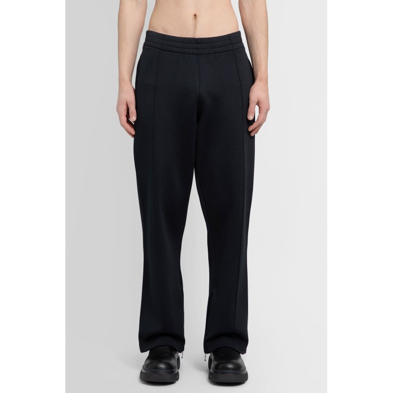 double-faced viscose blend track pants