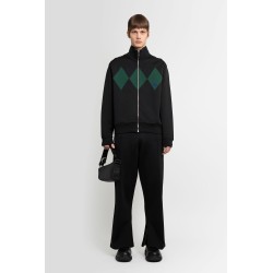 double-faced viscose blend track pants