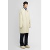 mid-length quilted nylon car coat