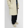 mid-length quilted nylon car coat