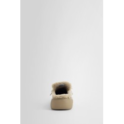 suede and shearling stony mules