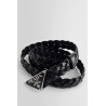 braided leather belt