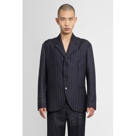 23 pinstripe wool buffalo slim blazer