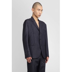 23 pinstripe wool buffalo slim blazer