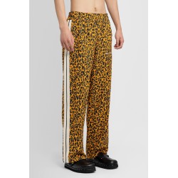 cheetah track pants