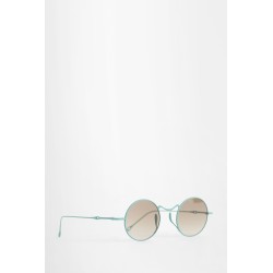 uma wang collaboration teal patina sunglasses