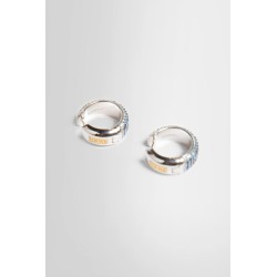 pavé hoop earrings