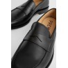 polished loafers