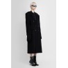 cinched cashmere coat