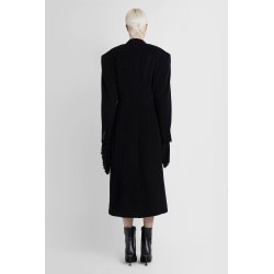 cinched cashmere coat