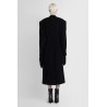 cinched cashmere coat