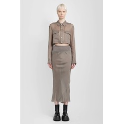 lido cropped outershirt in cotton organdy