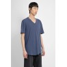 clear jersey v-neck t-shirt